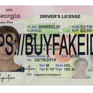 Buy Georgia Fake Driver License Online