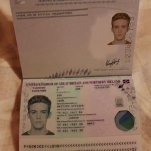 Buy Fake UK Passport