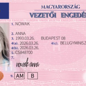 Buy Hungarian Driving License Online