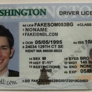 Washington Fake Driver License