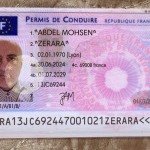 Buy Fake France Driver License